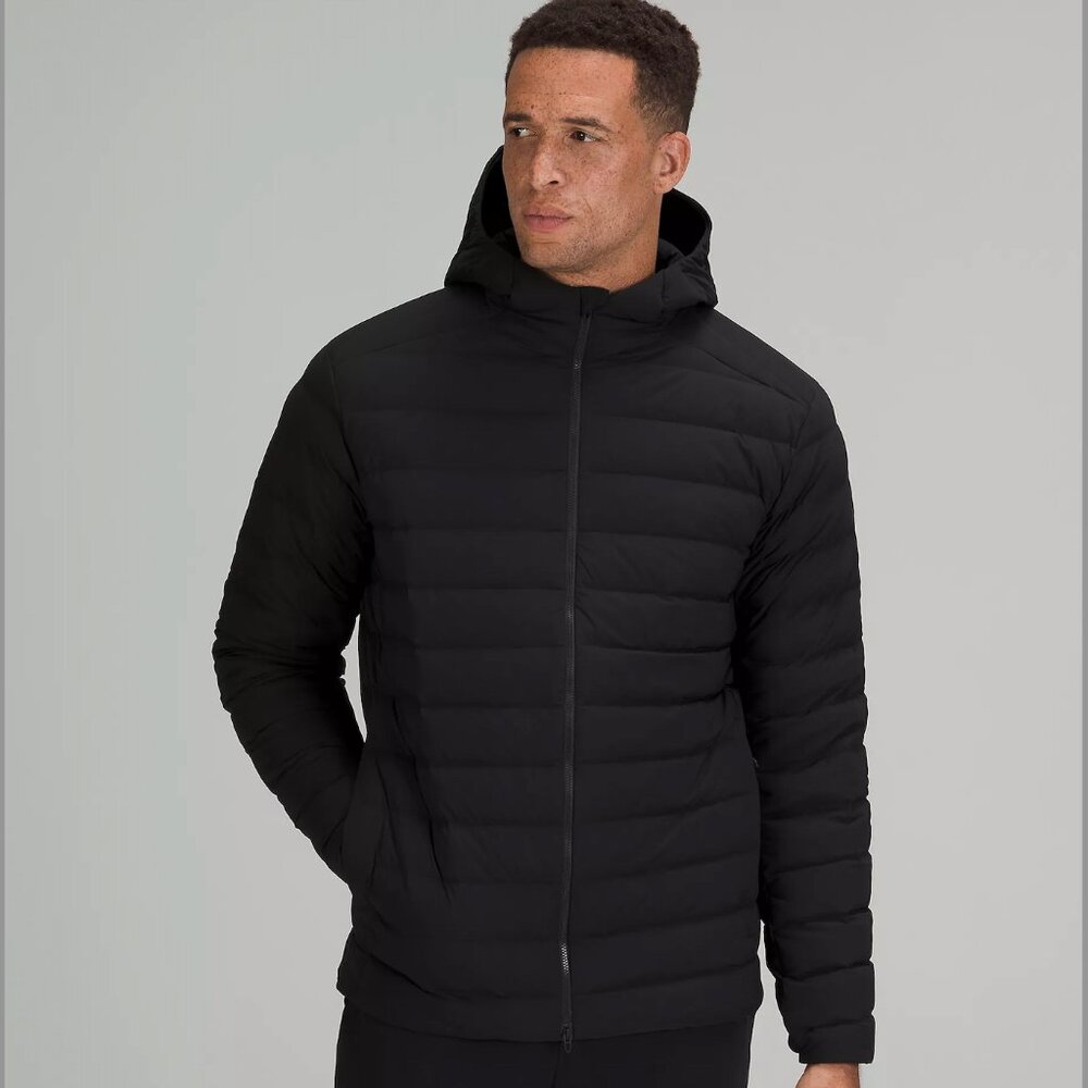Lululemon: Men's Navigation Down Hoodie - Black